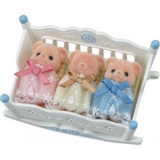 Sylvanian Families - Biscuit Bear Sleepy Triplets NEW In 2026  Coming June 2026